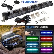 Лед бар с къси, дълги, дневни светлини и RGB подсветка 132см